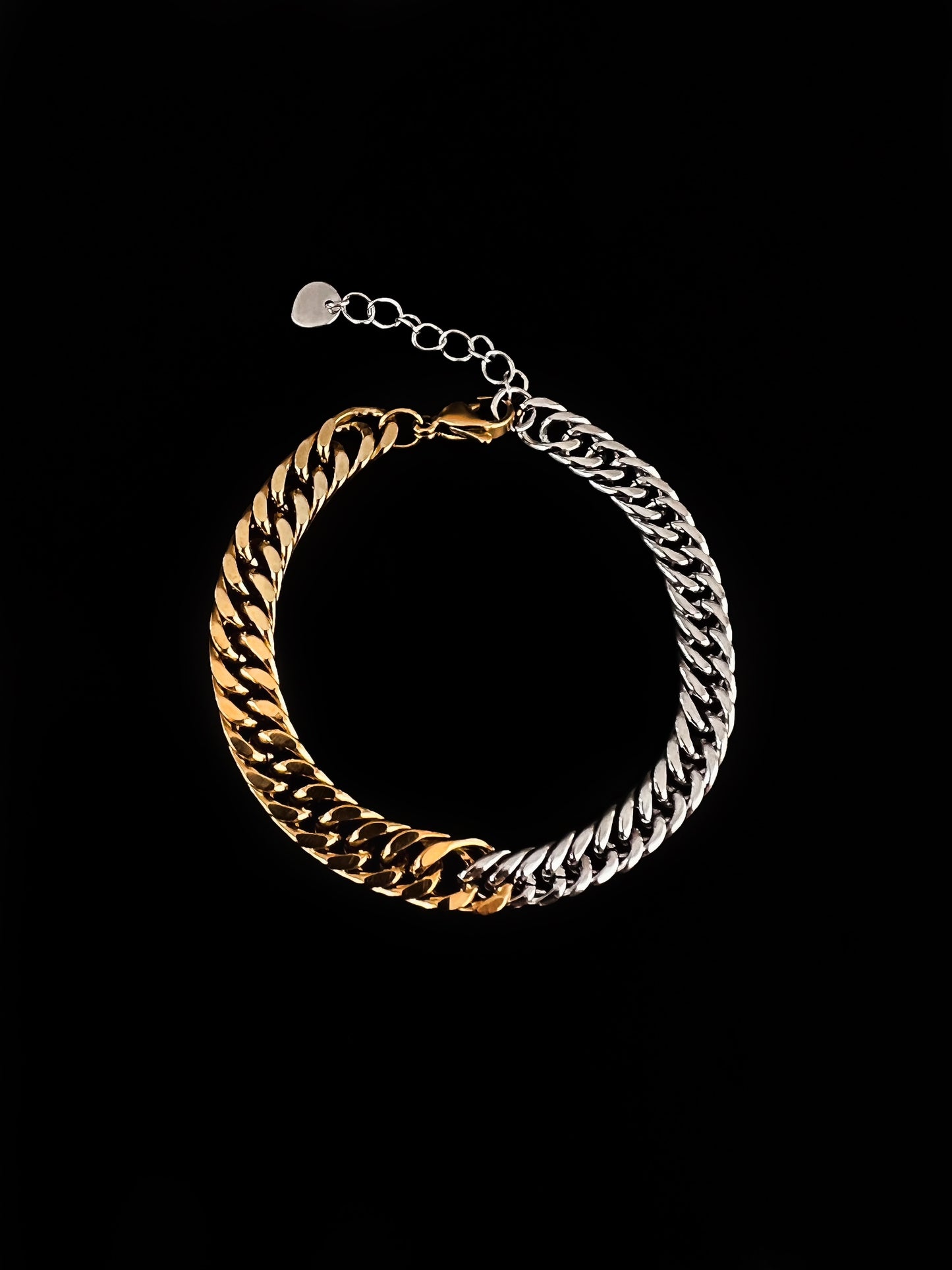 Havana Mixed Metal Chain Bracelet