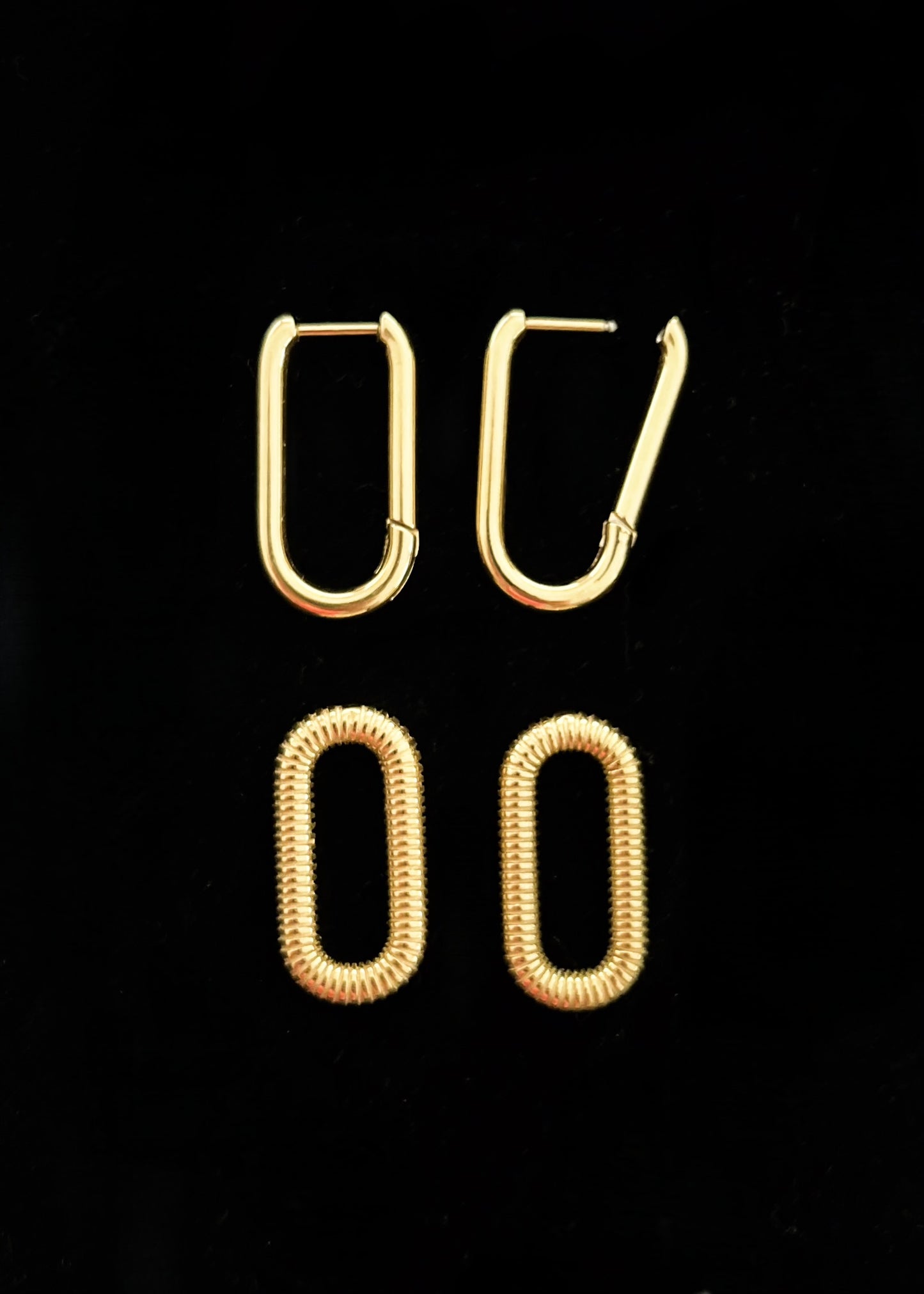 Margot Hoop Link Earrings